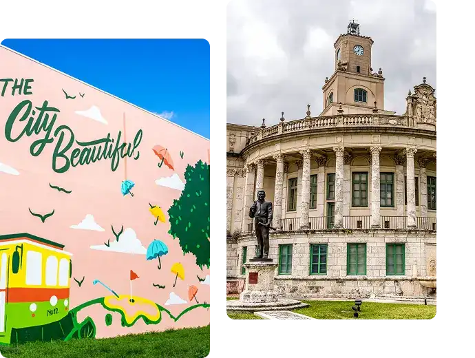 Coral Gables, Florida — local landmarks and neighborhoods